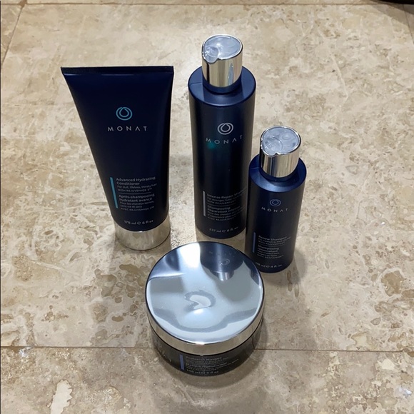 Monat hair care system shampoo conditioner mask - Picture 1 of 4